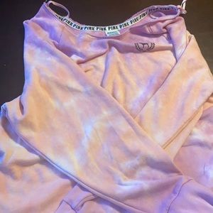 VS pink sweatshirt
